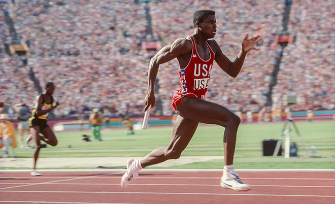 Carl Lewis – Los Angeles 1984 Olympics